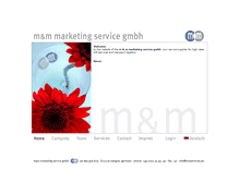 Tablet Screenshot of mmservices.de
